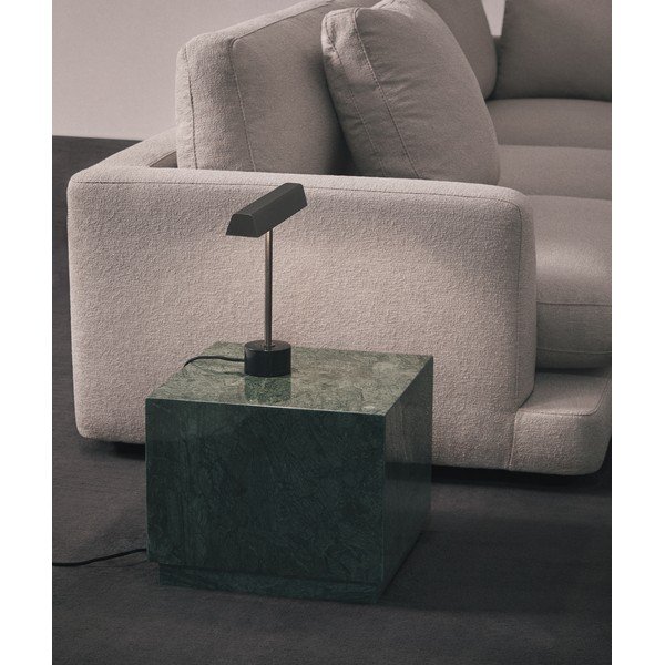 Márvány tárolóasztal 40x40 cm Sorein – Kave Home-image-1