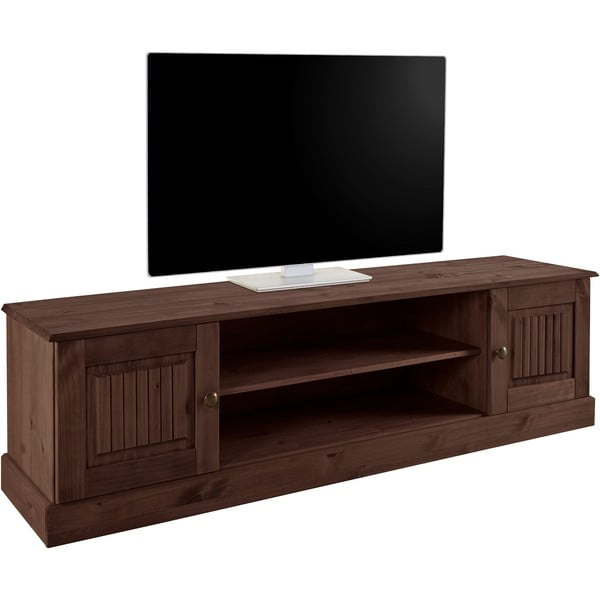 Barna borovi fenyő TV-állvány 45x40 cm Mille – Støraa-image-2