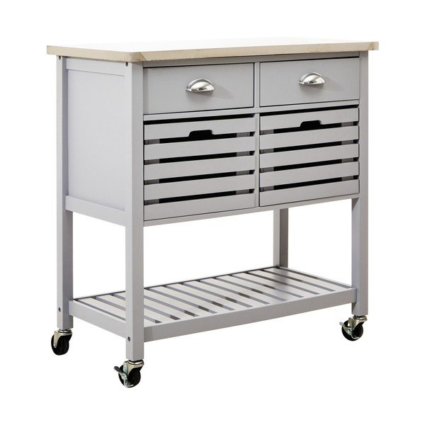 Gurulós zsúrkocsi 46x86 cm Frankfurt – Premier Housewares