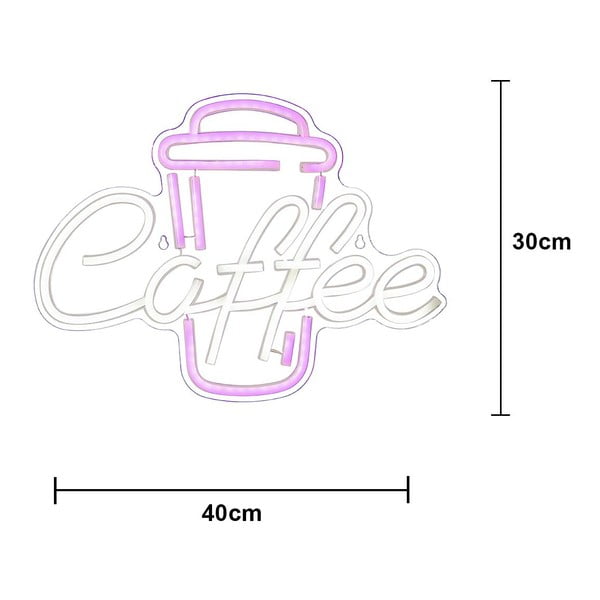 Rózsaszín LED neon fénydekoráció 5 W Plexy – Star Trading-image-4