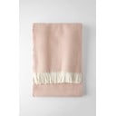Skyline rózsaszín pléd, 140 x 180 cm - Euromant
