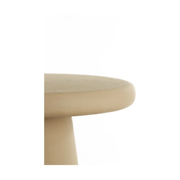 Bézs kerek dohányzóasztal ø 60 cm Kulona – Light & Living-image-2