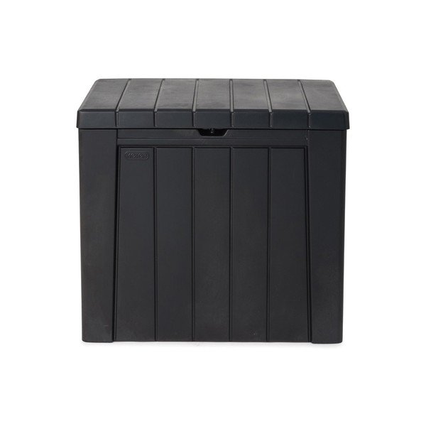 Sötétszürke műanyag kerti tárolódoboz Urban – Keter-image-3
