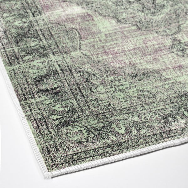 Zöld-szürke fürdőszobai kilépő szett 2 db-os 60x100 cm – Foutastic-image-3