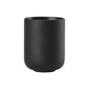 Fekete agyagkerámia fogkefetartó pohár Sensu – Zone
