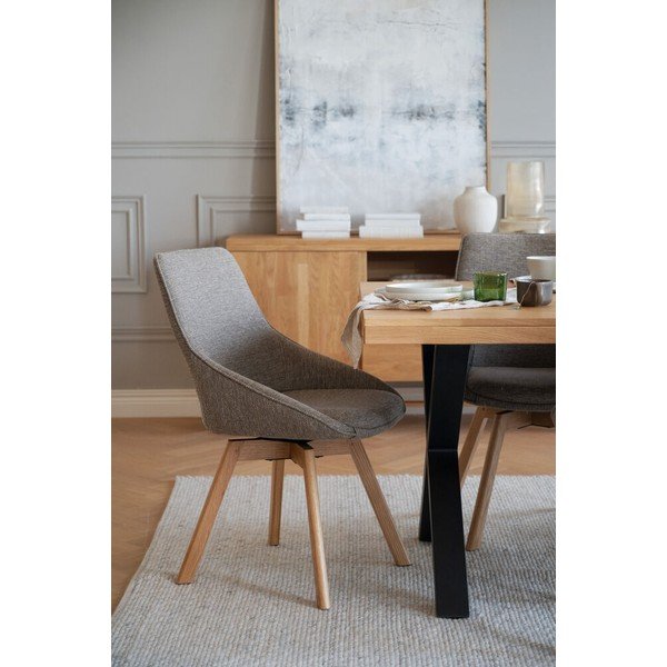 Bézs étkezőszék szett 2 db-os Alison – Rowico-image-1