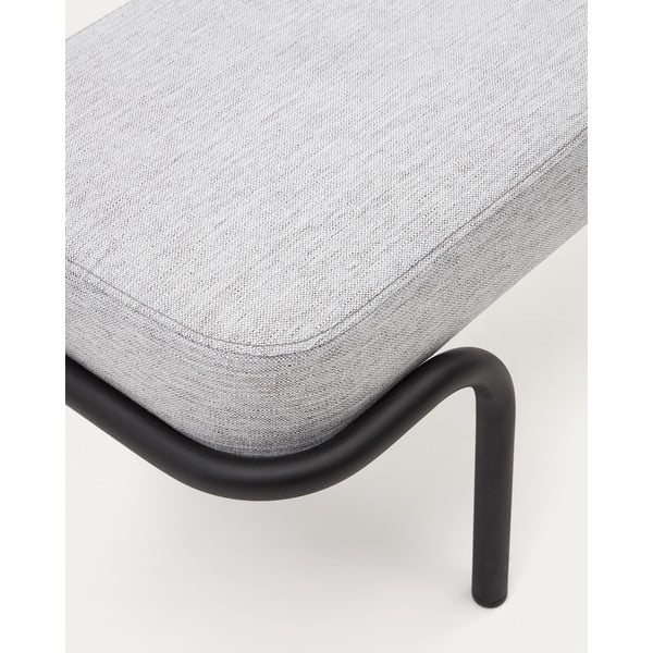 Világosszürke pad Compo – Kave Home-image-4