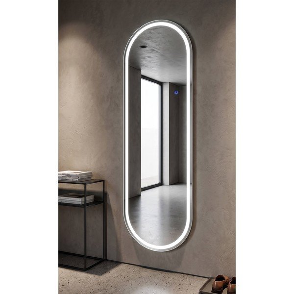 Fali tükör világítással 50x160 cm Oval – Mauro Ferretti-image-1