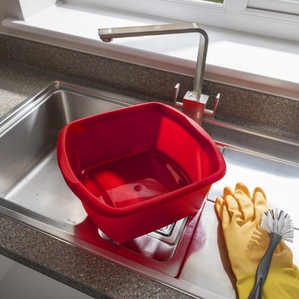 Rect fekete lavór, 8 l - Addis-image-1