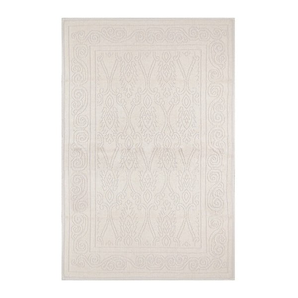 Ottoman Cream krémszínű kevert pamut szőnyeg, 80 x 150 cm