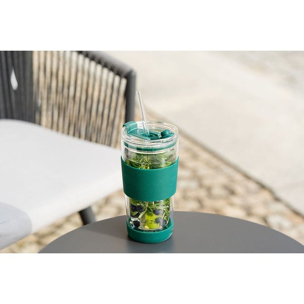 Zöld termobögre 600 ml Fuori – Vialli Design-image-3