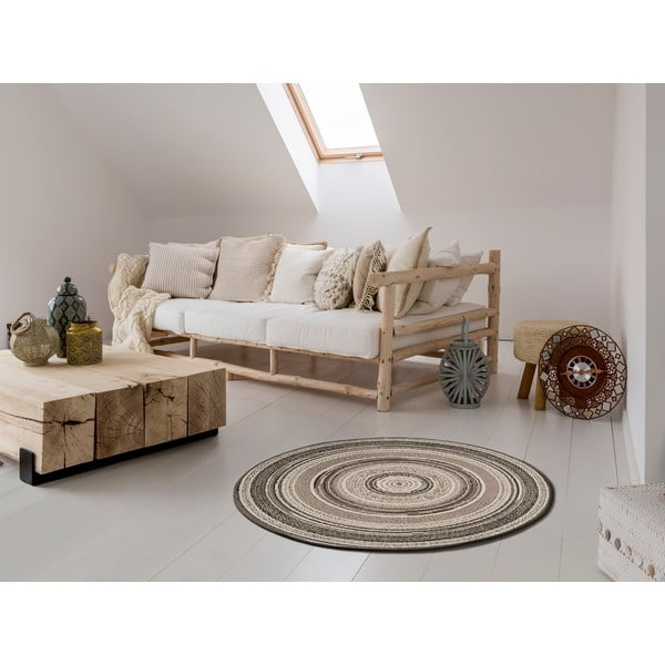 Verdi szürke kültéri szőnyeg, ⌀ 120 cm - Universal-image-1