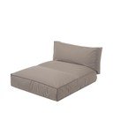 Bézs párnázott kerti napozóágy STAY – Blomus