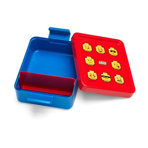 Iconic piros-kék uzsonnásdoboz és kulacs szett - LEGO®-image-2