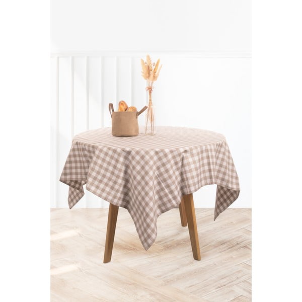 Pamut asztalterítő 150x150 cm Gingham – Tiseco Home Studio-image-4