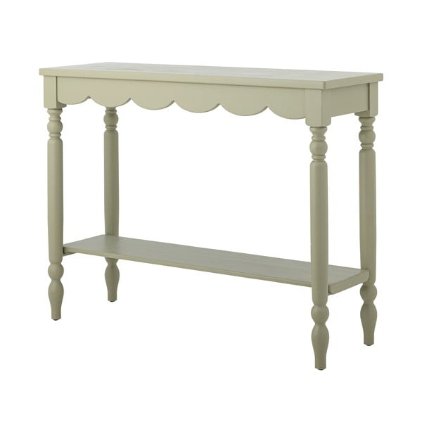 Világoszöld borovi fenyő konzolasztal 36x106 cm Salla – Bloomingville-image-4