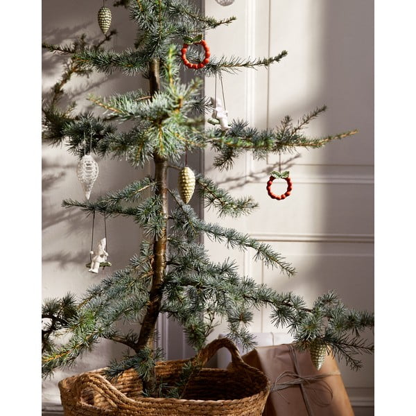 Porcelán karácsonyfadísz Pine Cone – Kähler Design-image-3