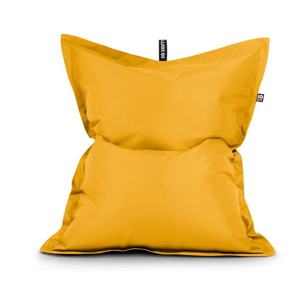 Sárga babzsákfotel Pad XL – So Soft?