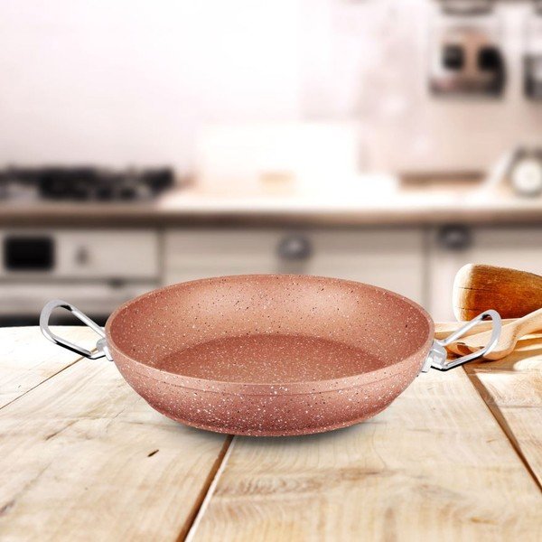 Classic rózsaszín alumínium serpenyő, ø 22 cm - Güral Porselen-image-2