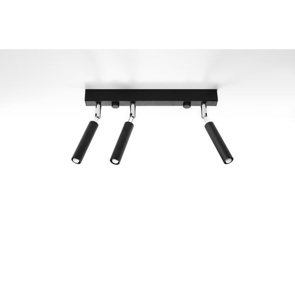 Tiden Trio fekete mennyezeti lámpa - Sollux-image-2