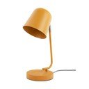 Okkersárga fém asztali lámpa (magasság 38,5 cm) Encantar – Leitmotiv