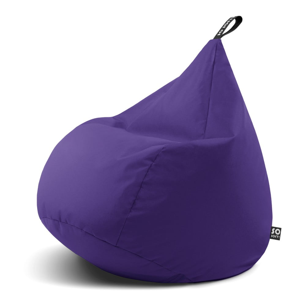 Lila babzsákfotel Drop L So Soft?