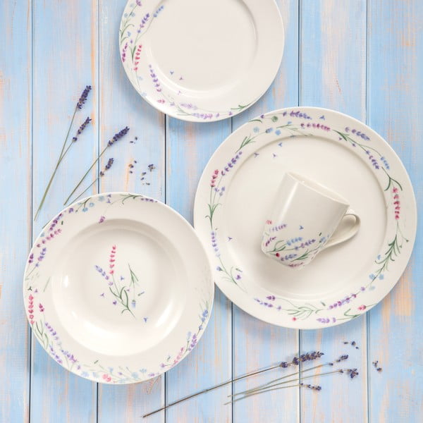 Porcelán étkészlet 12 db-os Provence – Tescoma-image-2