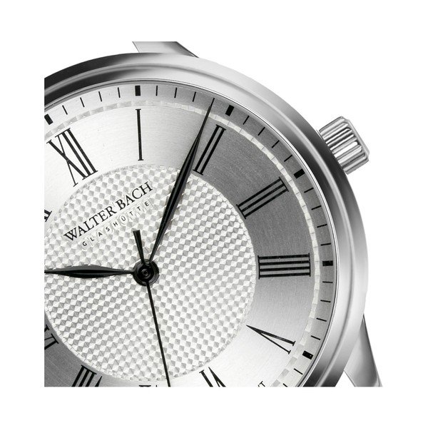 Marrio férfi karóra barna valódi bőrszíjjal - Walter Bach-image-4