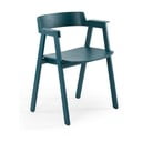 Petróleum színű tölgyfa karfás étkezőszék Flip – Gazzda