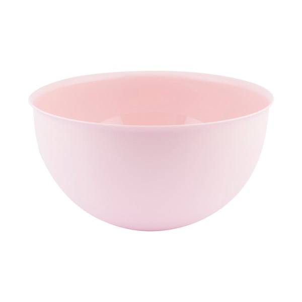 Candy halvány rózsaszín műanyag tál, ⌀ 20 cm - Tantitoni
