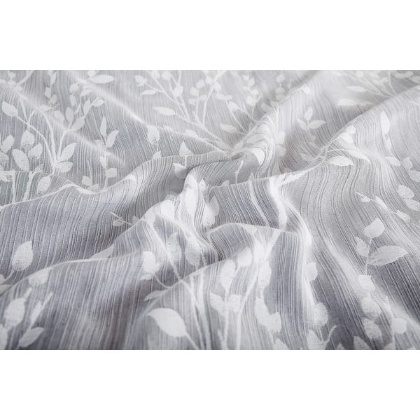 Szürke egyszemélyes jacquard ágyneműhuzat 140x200 cm Boston – My House-image-2