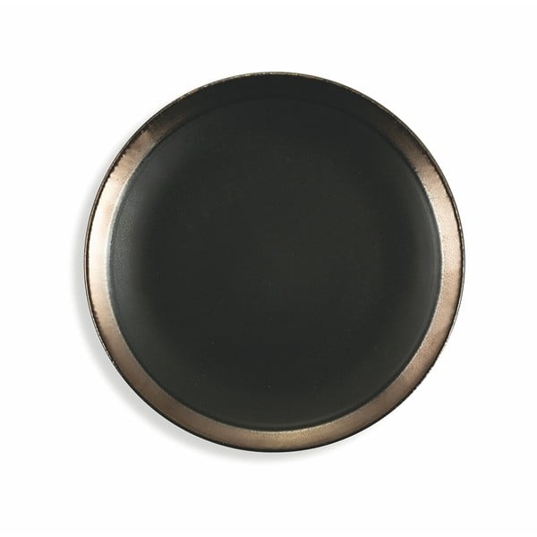 Naima 18 db-os fekete agyagkerámia étkészlet - Villa d´Este-image-4