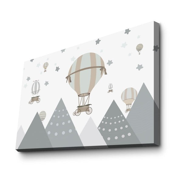 Gyerekszoba kép 45x70 cm Balloon – Wallity-image-2