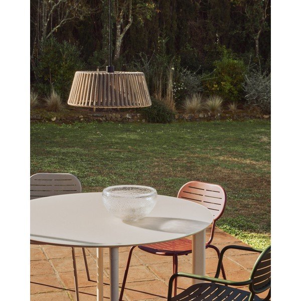 Bézs fém lámpabúra ø 46 cm Aldet – Kave Home-image-1