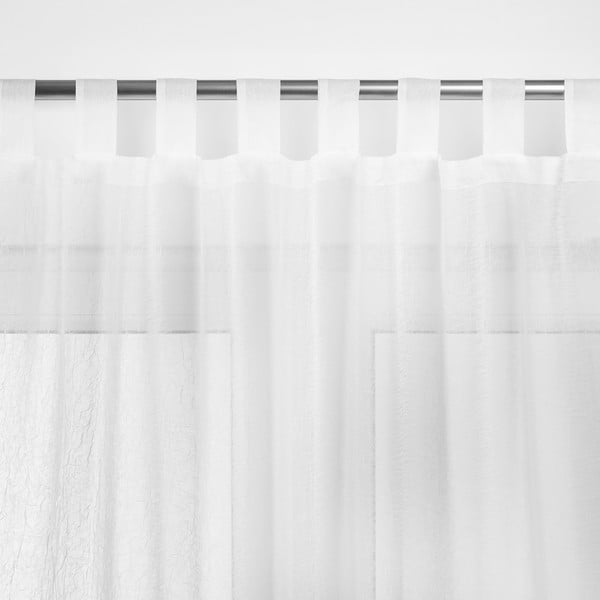 Fehér átlátszó függöny 280x275 cm Kresz – Homede