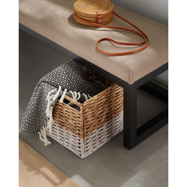 Woody vessző tárolódoboz fehér részletekkel - Kave Home-image-4