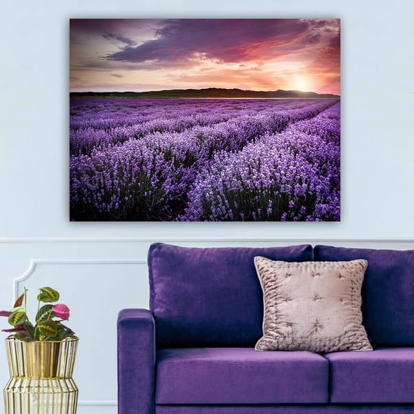 Kép 100x70 cm Lavender Field – Wallity-image-1