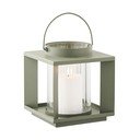 Fém-üveg lámpás (magasság 20,5 cm) Lohals – House Nordic