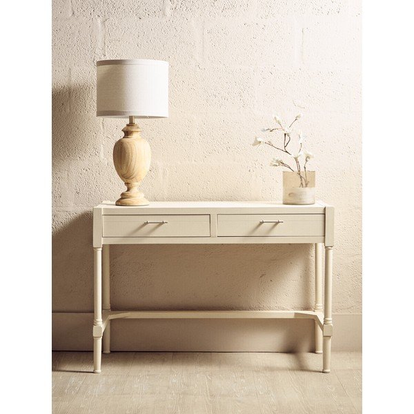 Borovi fenyő íróasztal 48x107 cm Heritage – Premier Housewares-image-3
