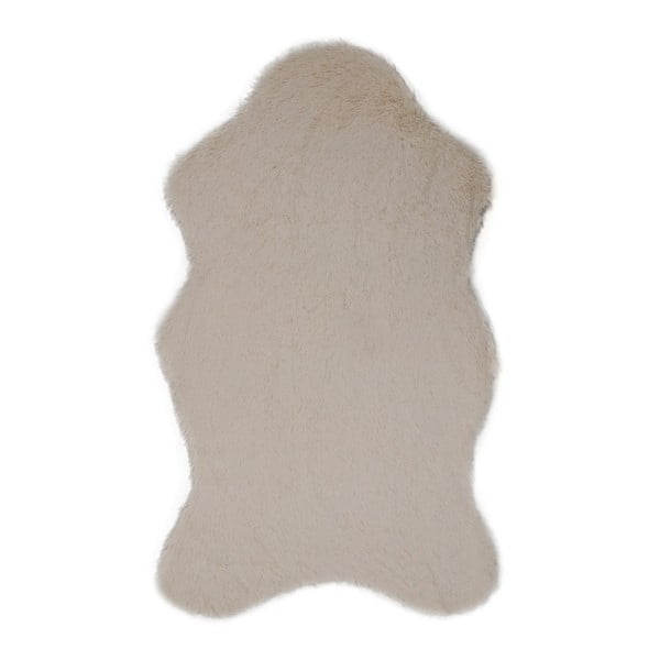 Tavsantuyu Cream krémszínű műszőrme szőnyeg, 100 x 160 cm