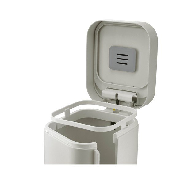 Bézs acél pedálos szemetes 40 l Porta – Joseph Joseph-image-4