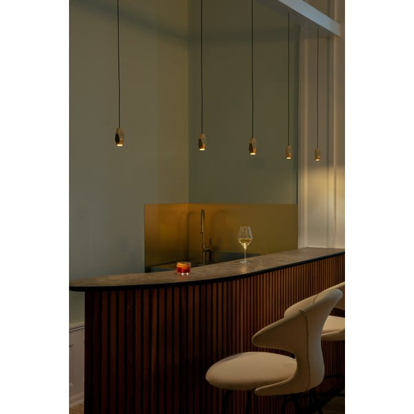 Aranyszínű lámpabúra ø 5 cm Brighter Days Hexa – UMAGE-image-1