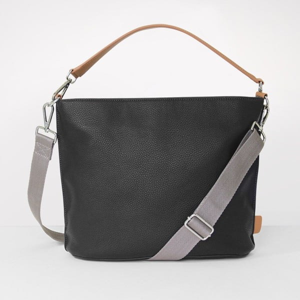 Finsbury Fashion Bag fekete táska, vállpánttal - Caroline Gardner