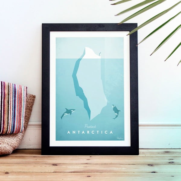 Antarctica poszter, A3 - Travelposter-image-1