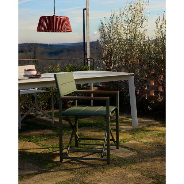 Terrakotta színű fém lámpabúra ø 46 cm Aldet – Kave Home-image-1