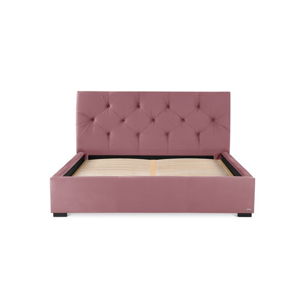 Fantasy rózsaszín kétszemélyes ágy tárolóhellyel, 180 x 200 cm - Guy Laroche Home