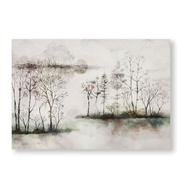 Watercolour Forest kép, 40 x 60 cm - Graham & Brown