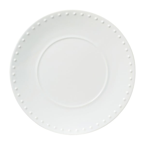 Caravane fehér agyagkerámia tányér - Côté Table
