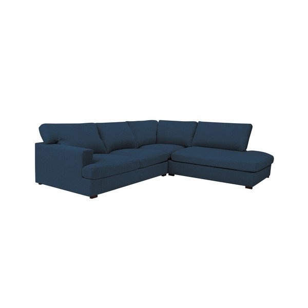 Daphne kék sarokkanapé, jobb oldalas - Windsor & Co Sofas-image-1