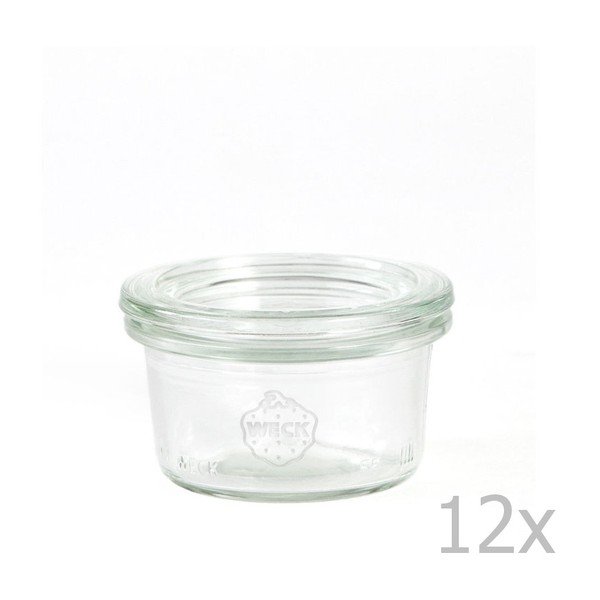 Sturz 12 db-os befőttes üveg készlet, 50 ml - Weck